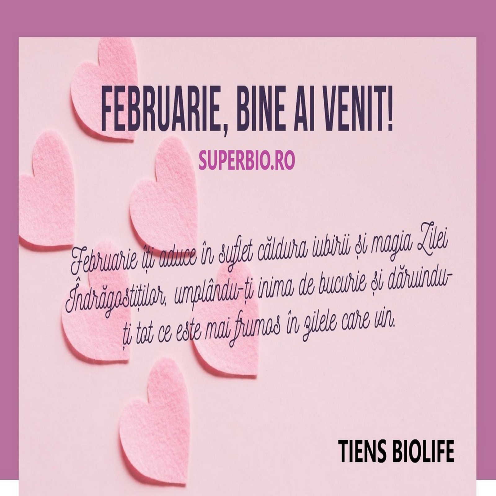 Bun venit pe superbio.ro - locul unde sănătatea și vitalitatea devin realitate cu Tiens Biolife!