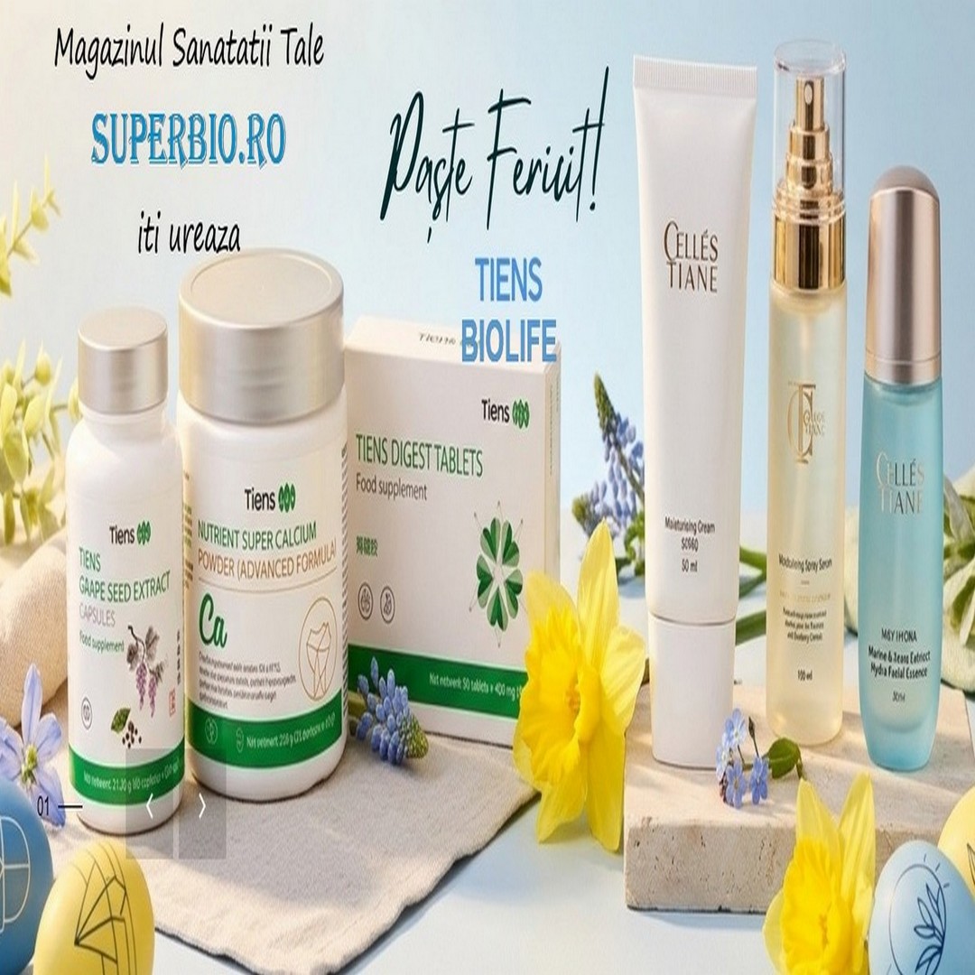 Bun venit pe superbio.ro - locul unde sănătatea și vitalitatea devin realitate cu Tiens Biolife!