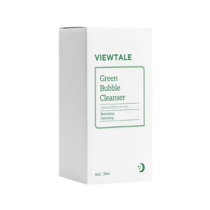 VIEWTALE Gel de Curățare Revitalizant cu Bule Verzi – 20 x 4 ml [2]