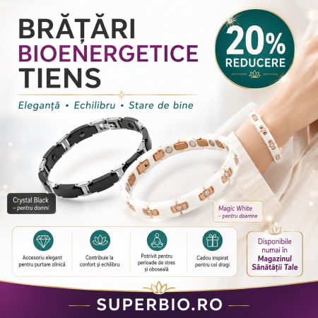 Bratara bioenergetica Crystal Black - domni [1]