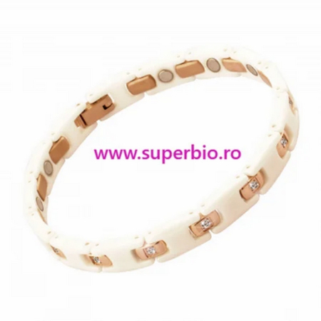 Bratari Bioenergetice - Bratara bioenergetica Magic White - doamne