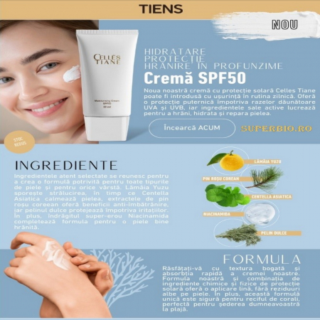 Crema hidratanta SPF50 CELLES TIANE [4]
