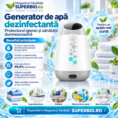 Aparate Pentru Mentinerea Sanatatii - Generator de apa dezinfectanta