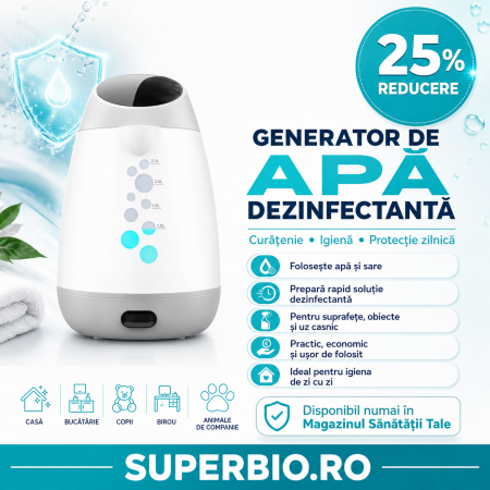 Aparate Pentru Mentinerea Sanatatii - Generator de apa dezinfectanta