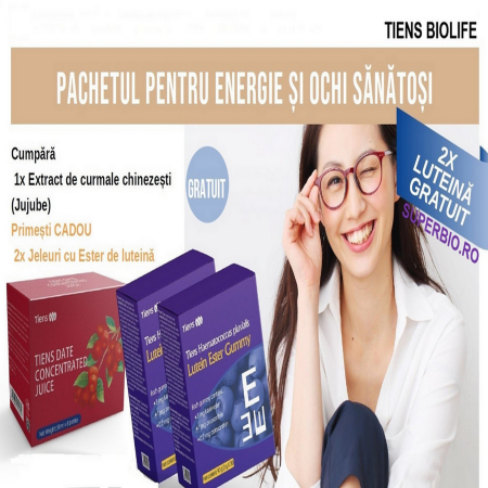 Suplimente Nutritive - Pachetul pentru energie si ochi sanatosi