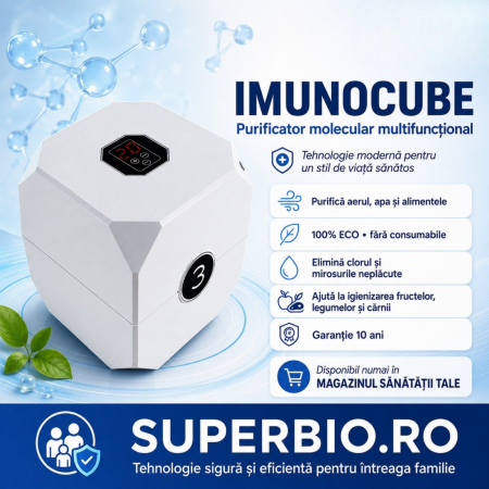 Aparate de Purificare si Ionizare a Apei si a Aerului - Purificator molecular multifunctional