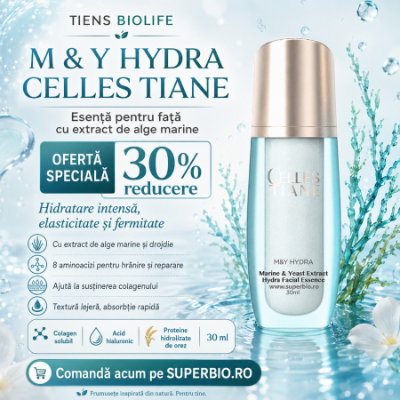 Cosmetice si Ingrijire Personala - Esență pentru față cu extracte marine M&Y Hydra Celles Tiane