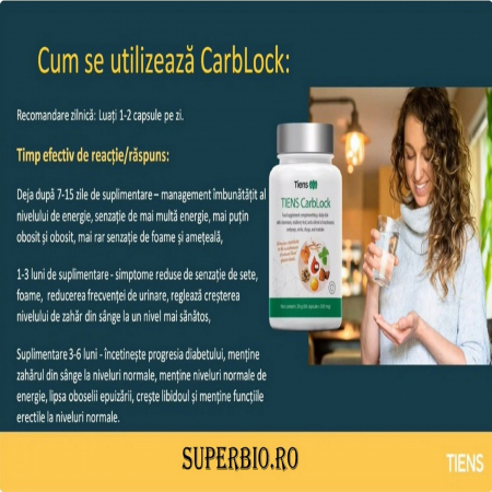 Suplimente Nutritive - TIENS CarbLock