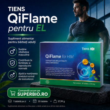 Suplimente Nutritive - TIENS QiFlame pentru EL – Supliment pentru vitalitate masculină
