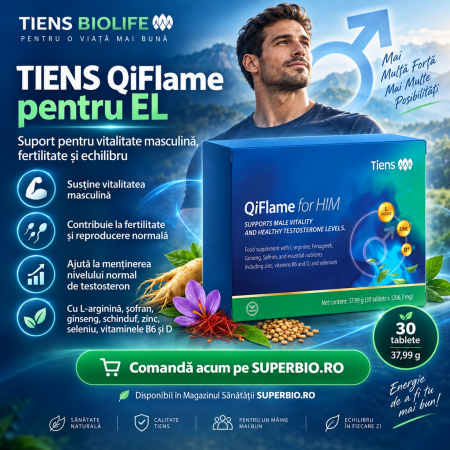 Suplimente Nutritive - TIENS QiFlame pentru EL – Supliment pentru vitalitate masculină
