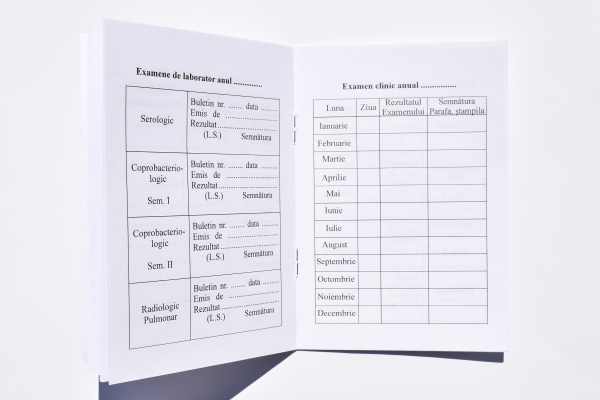 Carnet de control medical periodic [3]