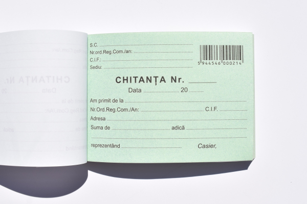 Chitanţier A7 tip 2 [3]