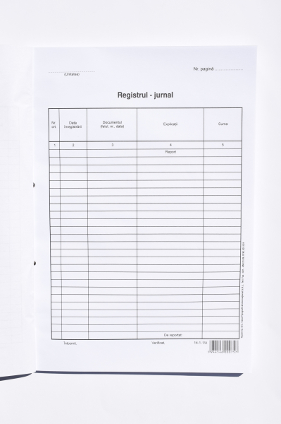 Registru jurnal pentru asociaţii de proprietari [2]