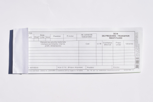 Formulare tipizate - Bon de predare transfer restituire tip 2