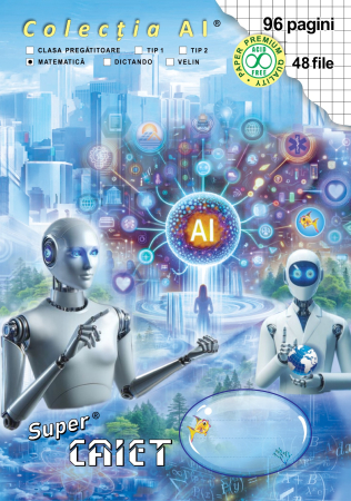 Colecţia A5 + A4 AI - Caiet AI A5 de matematică