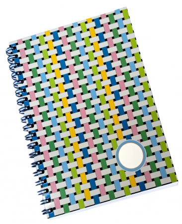 Bloc notes - Caiet cu spira 12x17 cm cu hârtie velină