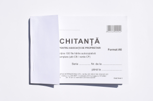 Chitanţiere - Chitanţier A6 tip 3 pentru asociaţii de proprietari