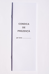 Condică de prezenţă [0]