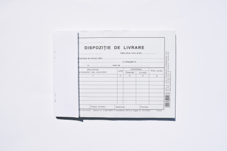 Dispoziţii - Dispoziţie de livrare tip 2