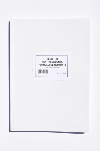 Formulare tipizate - Registru pentru evidenţa fondului de reparaţii