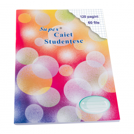 Caiete cu capse - Super caiet A4 cu 60 file de matematică