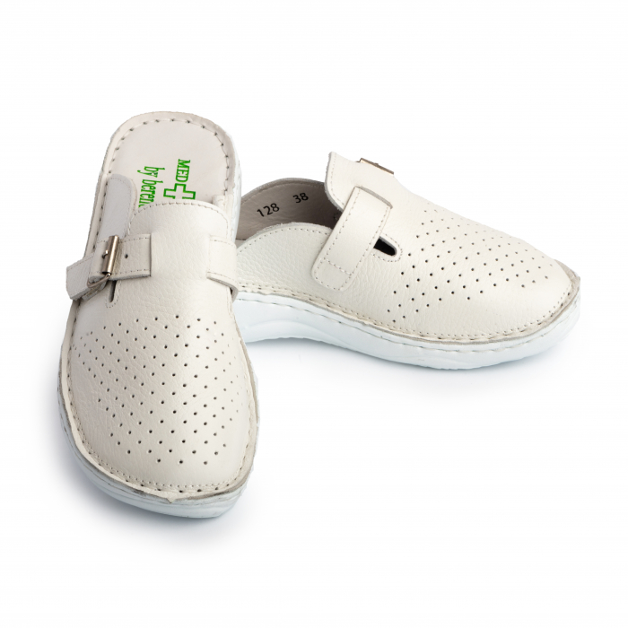 Saboti confort dama Medline 128 alb [4]