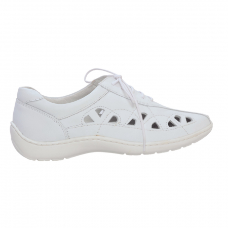 Pantofi din piele Medline Confort 441 Alb [1]