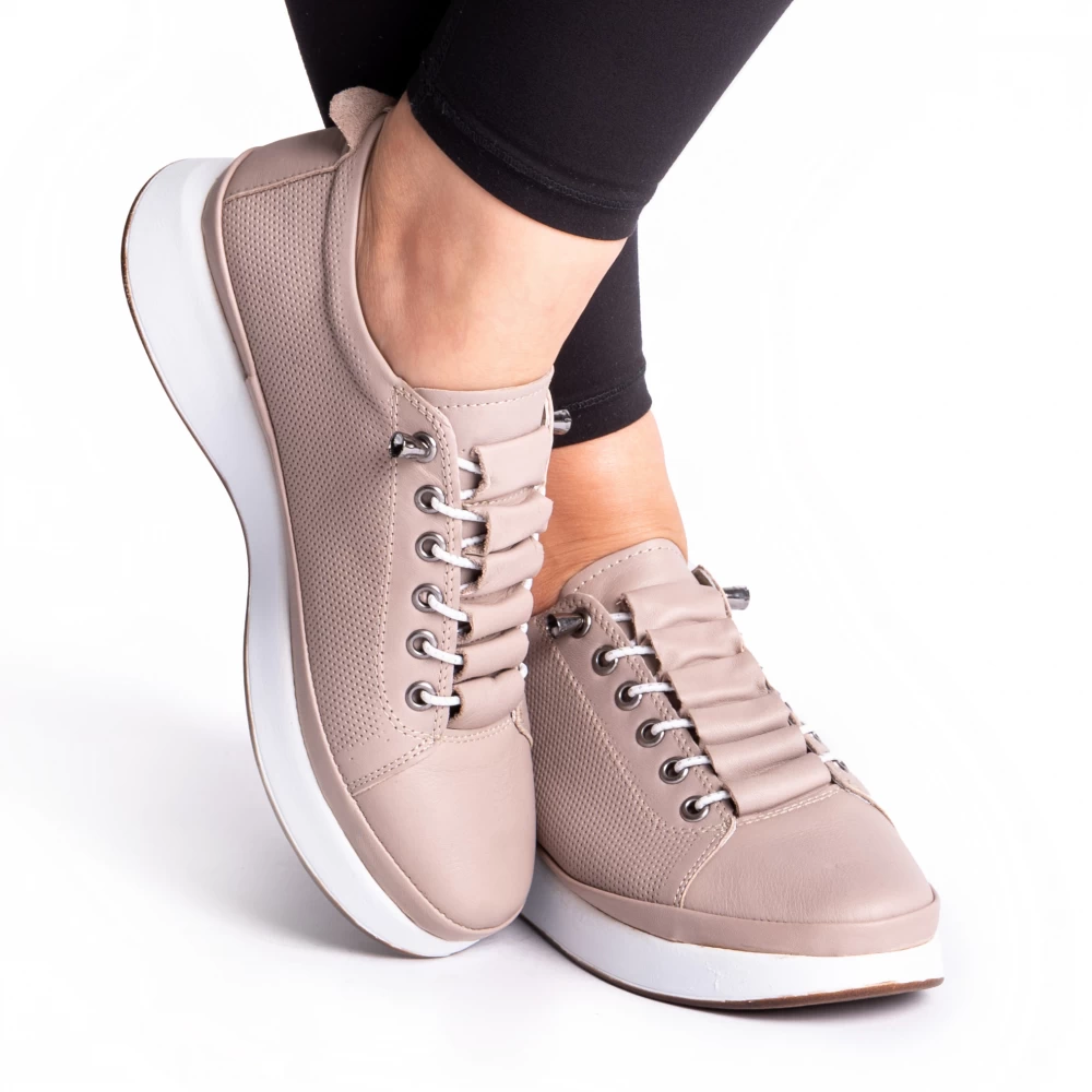 Pantofi piele 4586 powder [2]