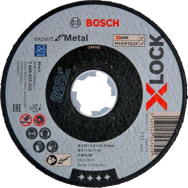 Disc X-LOCK Expert for Metal 125x2,5x22,23 pentru taieturi drepte A 30 S BF [1]