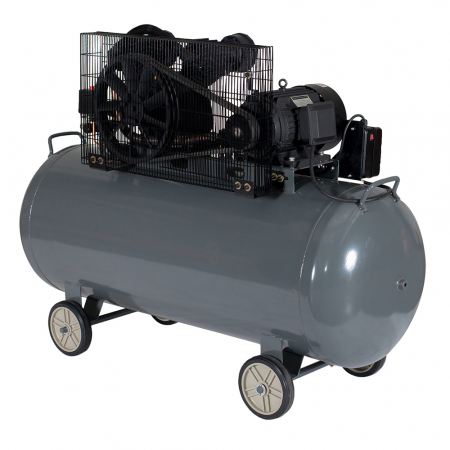Stager HMV0.6/370 compresor aer, 370L, 8bar, 600L/min, trifazat, angrenare curea [0]