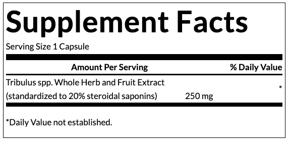 Mega Tribulus Extract, 250 mg, Swanson, 120 capsules SWP003