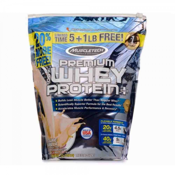 100% Whey Protein Premium Plus, Muscletech, 2720g [1]