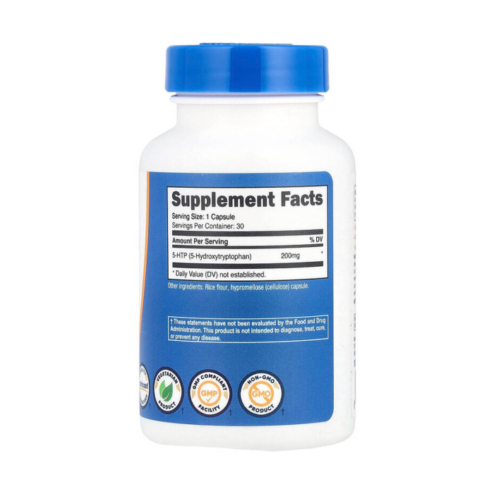 5-HTP, 200 mg, Nutricost, 30 capsule [2]