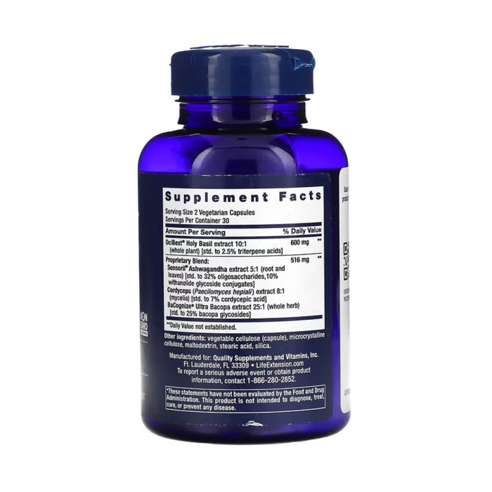 Adrenal Energy Formula, Life Extension, 60 capsules [2]