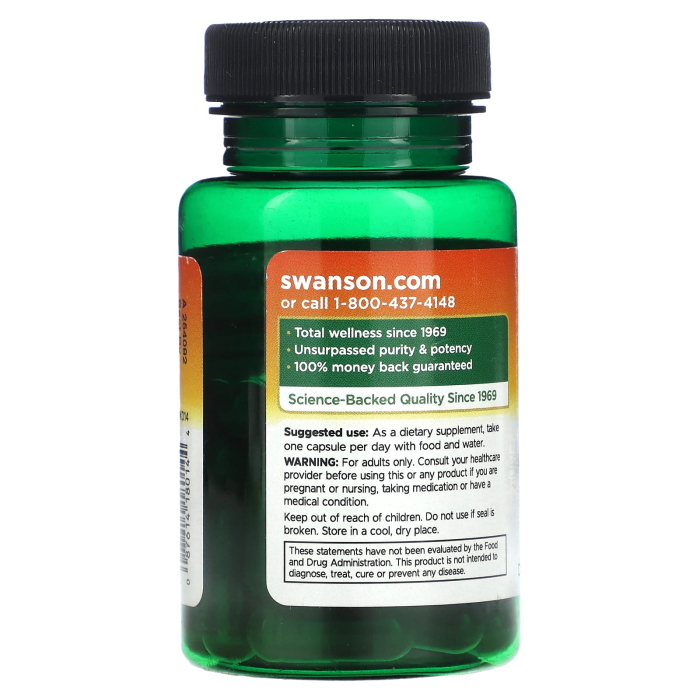 Aged Black Garlic, Kyoto, Swanson, 30 capsules SWK014 [3]