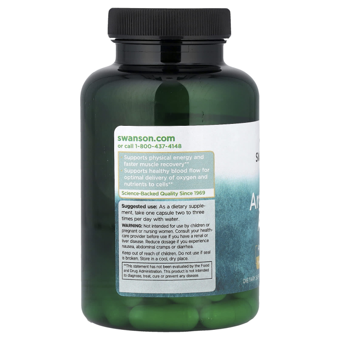 Arginine AKG, 1000 mg, Swanson, 90 capsule SWU341 [3]