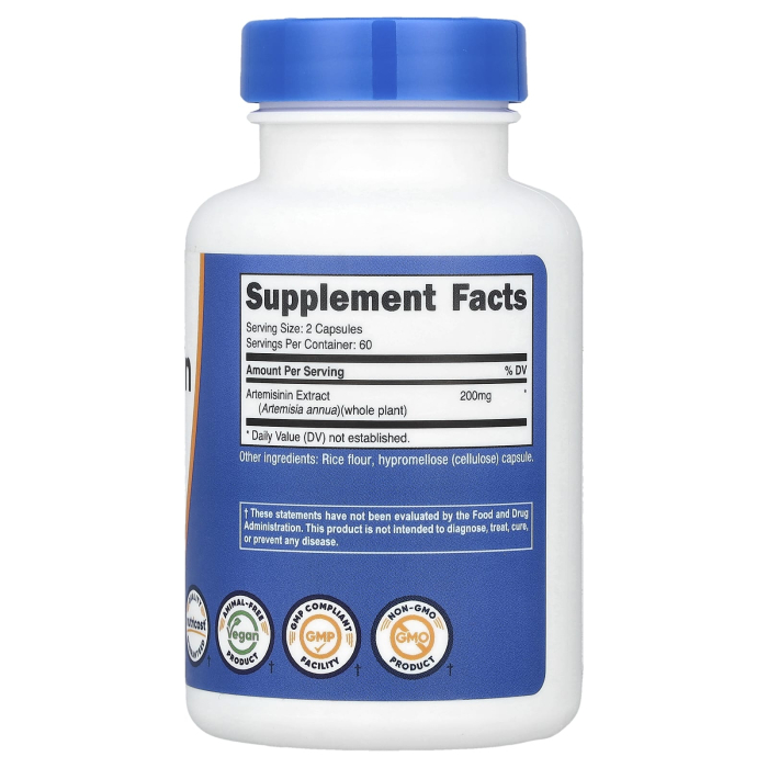 Artemisinin Extract, 100 mg, Nutricost, 120 capsules [2]