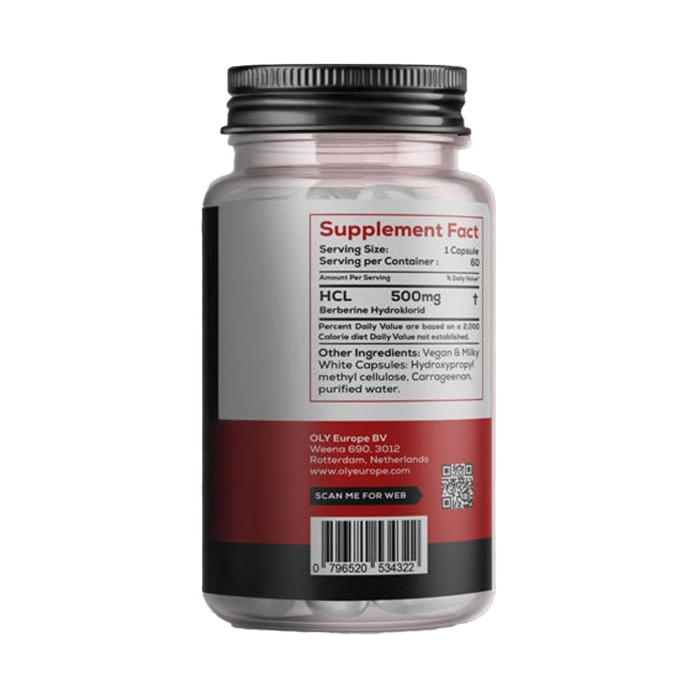 Berberine, 500 mg, Oly, 60 capsules [2]