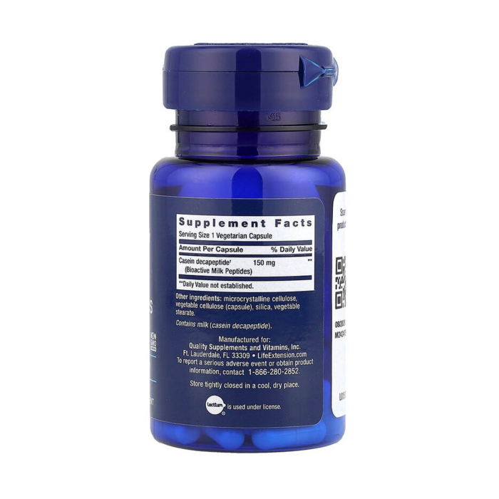 Bioactive Milk Peptides, Life Extension, 30 capsule [2]