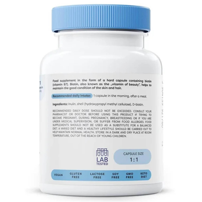 Biotin, 2500 mcg, Osavi, 60 capsule [2]