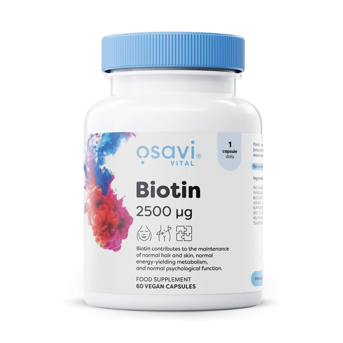 Biotin, 2500 mcg, Osavi, 60 capsule [1]