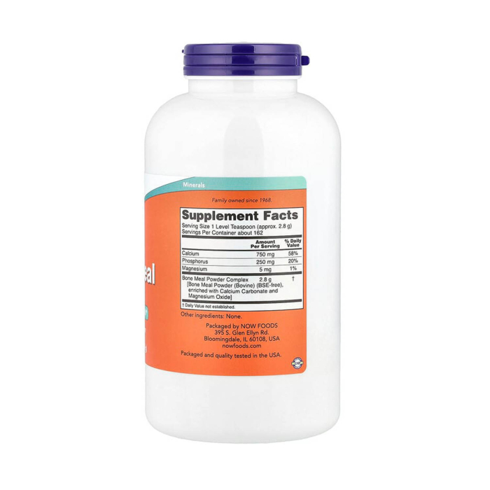 Bone Meal Powder, NOW Foods, 454g [2]
