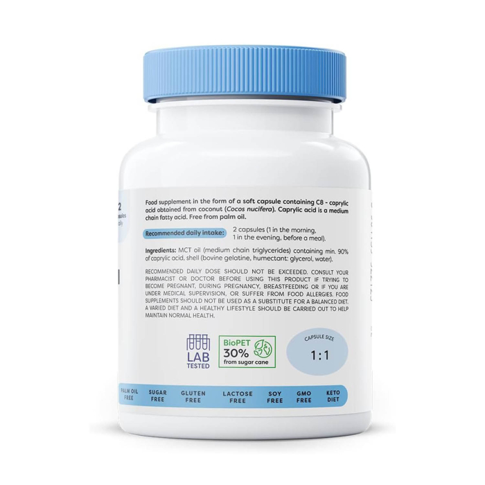 Caprylic Acid, 600 mg, Osavi, 60 softgels [2]
