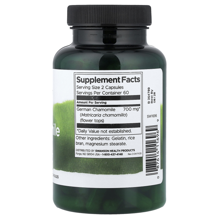 Chamomile, 350 mg, Swanson, 120 capsule SW1696 [2]