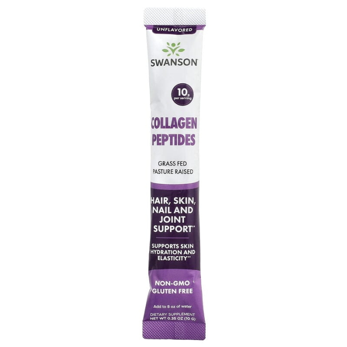 Collagen Peptides, Swanson, 20 Stick Packs x 10 g SW1968 [5]