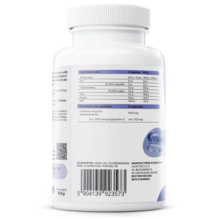 Colostrum, 1000 mg, Osavi, 60 capsules [3]