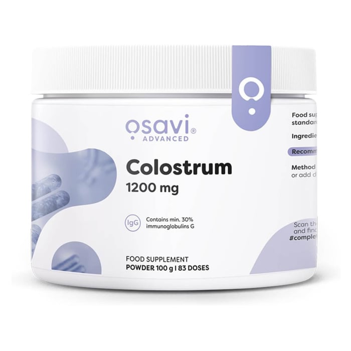 Colostrum Powder, 1200 mg, Osavi, 100g [1]