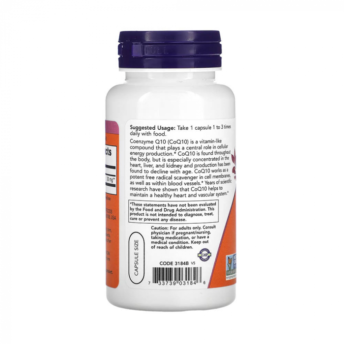 CoQ10 vitamina E now foods [3]