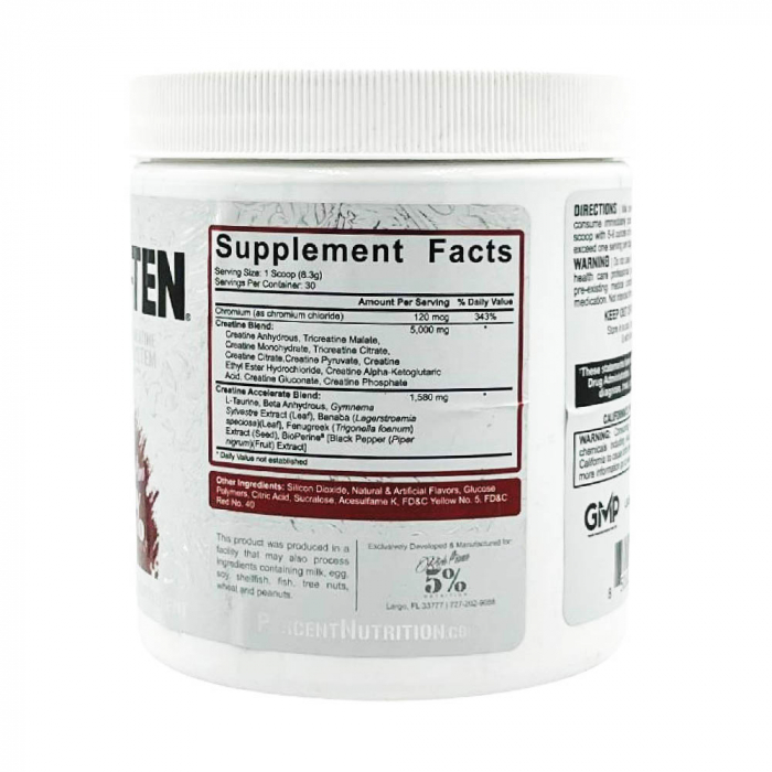 Crea Ten 10-IN-1 (Complex Creatina), Rich Piana Nutrition, 249g [2]