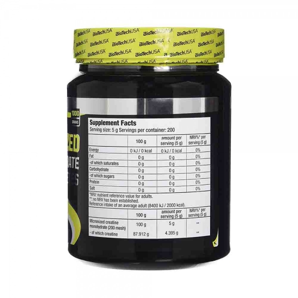 100% Creatina monohidrata, BioTech USA, 1000g [3]